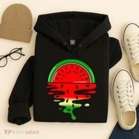 Watermelon Fruit Summer Sunset Hoodie thumb 4