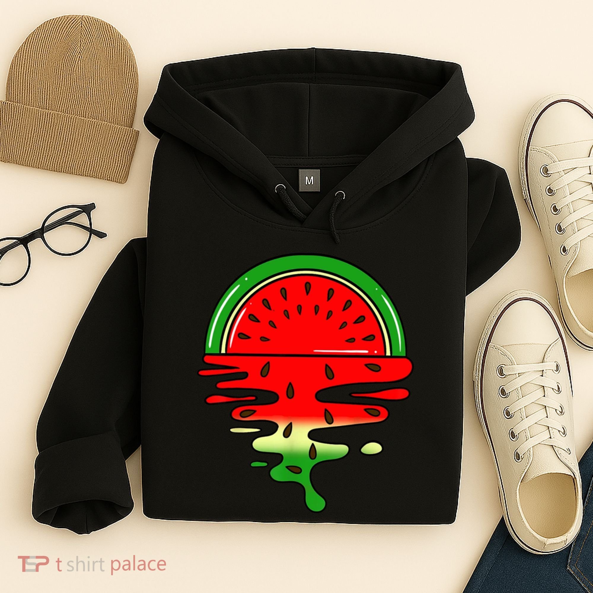 Watermelon Fruit Summer Sunset Hoodie