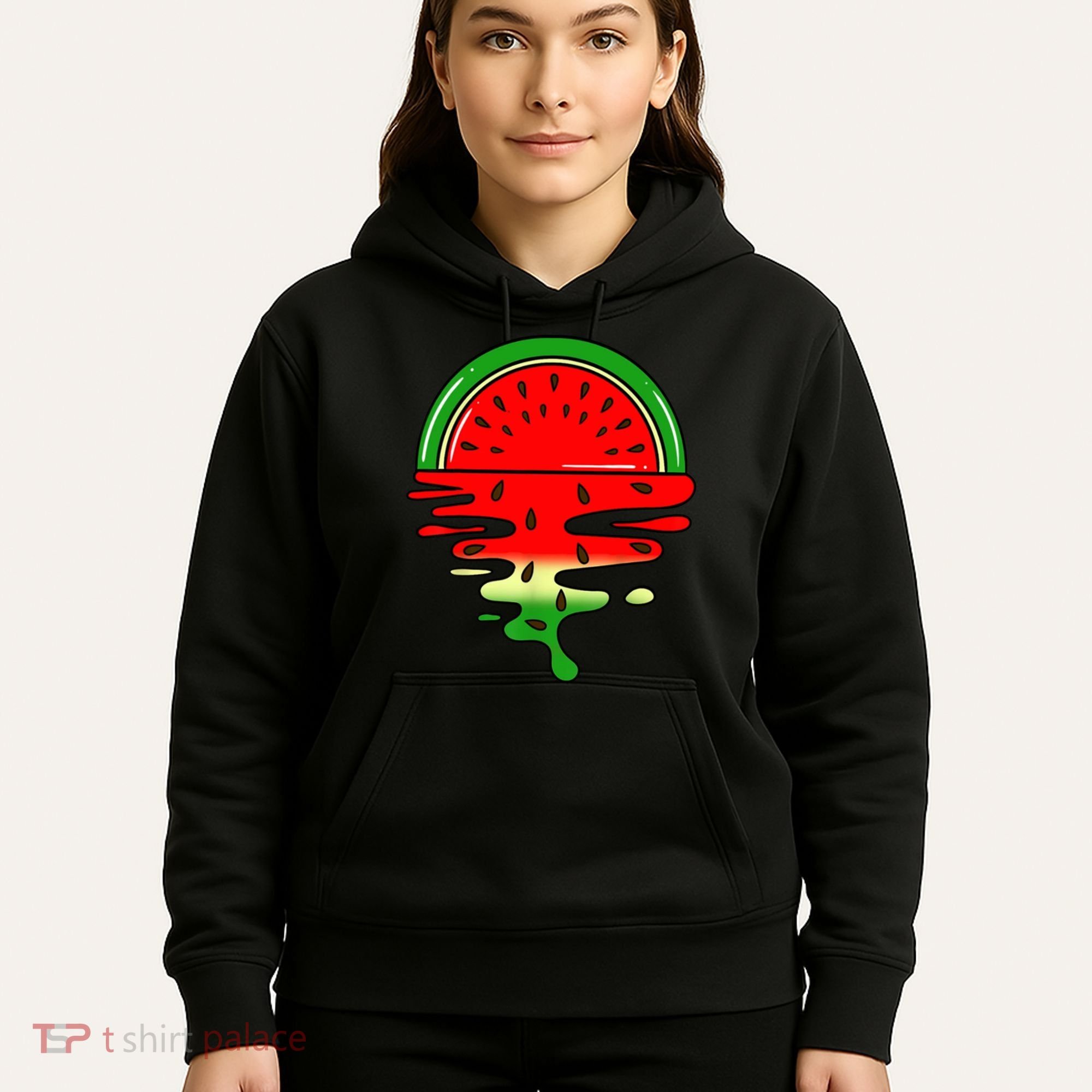 Watermelon Fruit Summer Sunset Hoodie