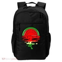 Watermelon Fruit Summer Sunset Backpack thumb 0