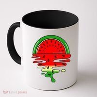 Watermelon Fruit Summer Sunset Coffee Mug thumb 0