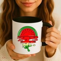 Watermelon Fruit Summer Sunset Coffee Mug thumb 3