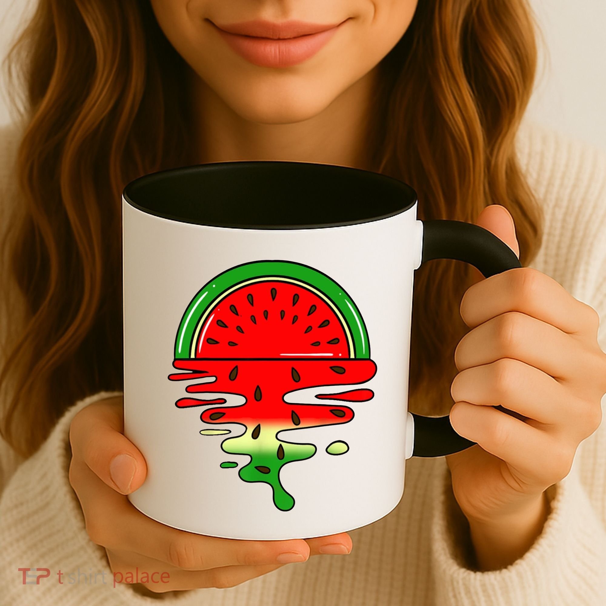 Watermelon Fruit Summer Sunset Coffee Mug