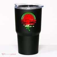 Watermelon Fruit Summer Sunset Tumbler thumb 0