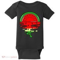 Watermelon Fruit Summer Sunset Baby Bodysuit thumb 0