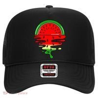 Watermelon Fruit Summer Sunset Hat thumb 0