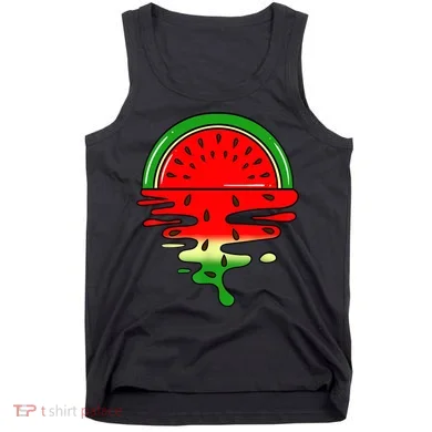 Watermelon Fruit Summer Sunset Tank Top