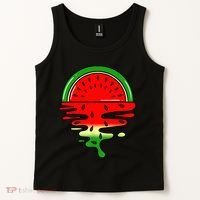 Watermelon Fruit Summer Sunset Tank Top thumb 2