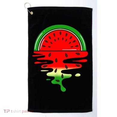 Watermelon Fruit Summer Sunset Golf Towel