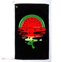 Watermelon Fruit Summer Sunset Golf Towel thumb 0