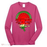 Watermelon Fruit Summer Sunset Long Sleeve Shirt thumb 0