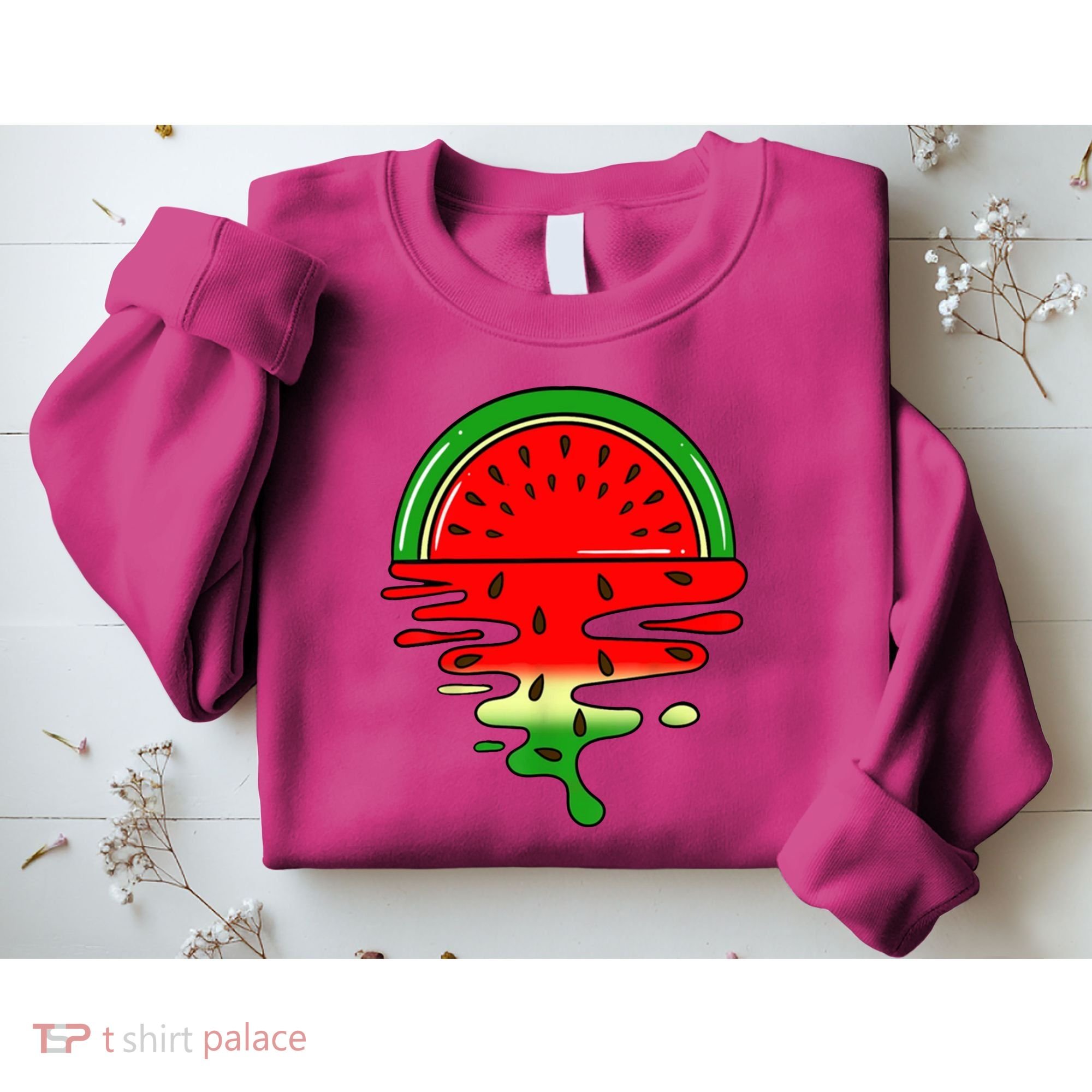 Watermelon Fruit Summer Sunset Sweatshirt