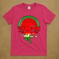 Watermelon Fruit Summer Sunset T-Shirt thumb 5