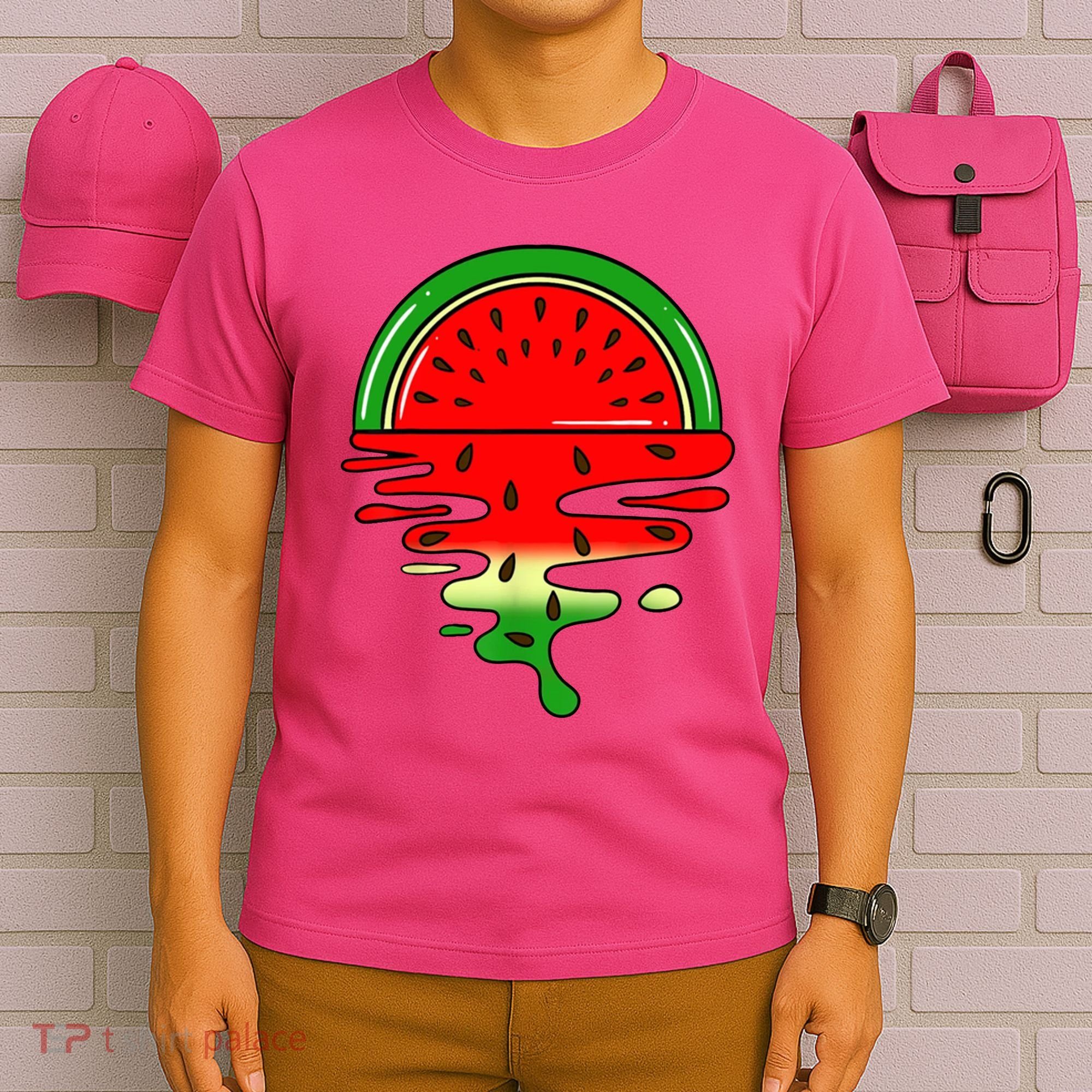 Watermelon Fruit Summer Sunset T-Shirt