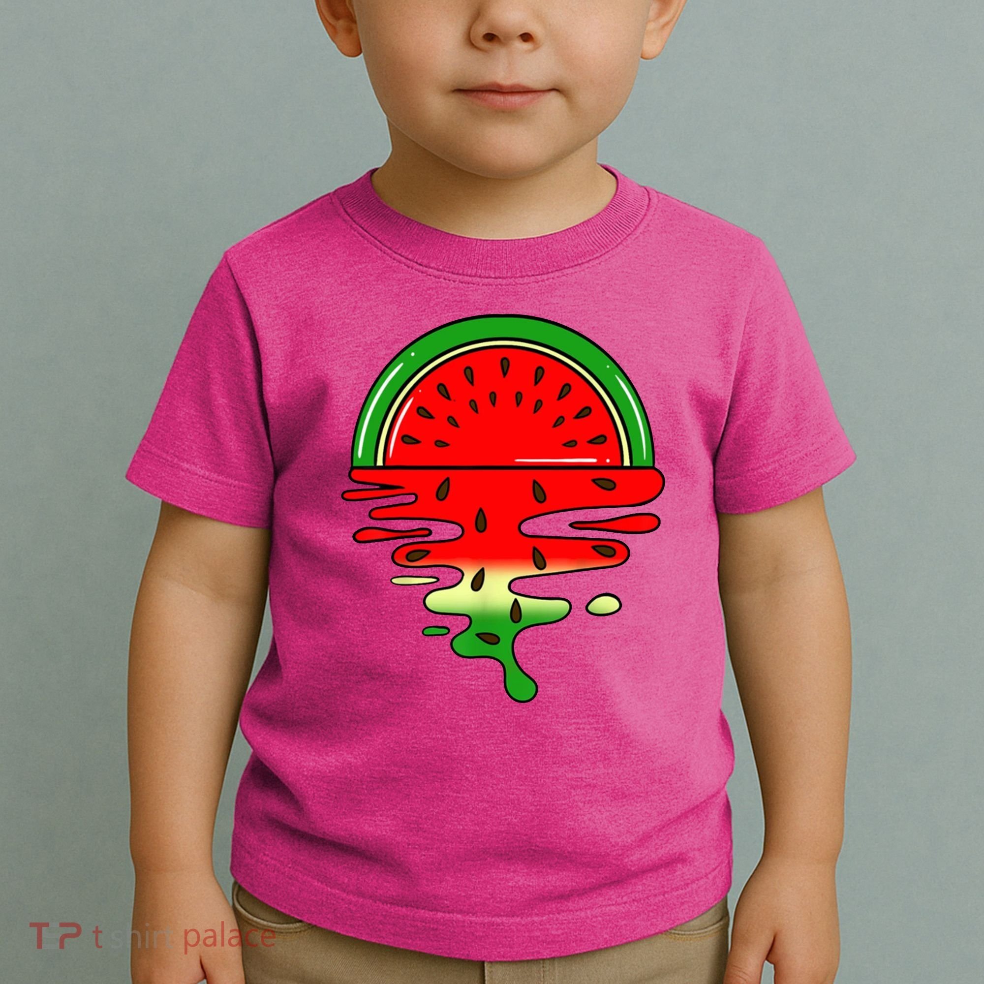 Watermelon Fruit Summer Sunset Toddler T-Shirt