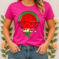 Watermelon Fruit Summer Sunset Women's T-Shirt thumb 2