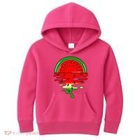 Watermelon Fruit Summer Sunset Kids Hoodie thumb 0