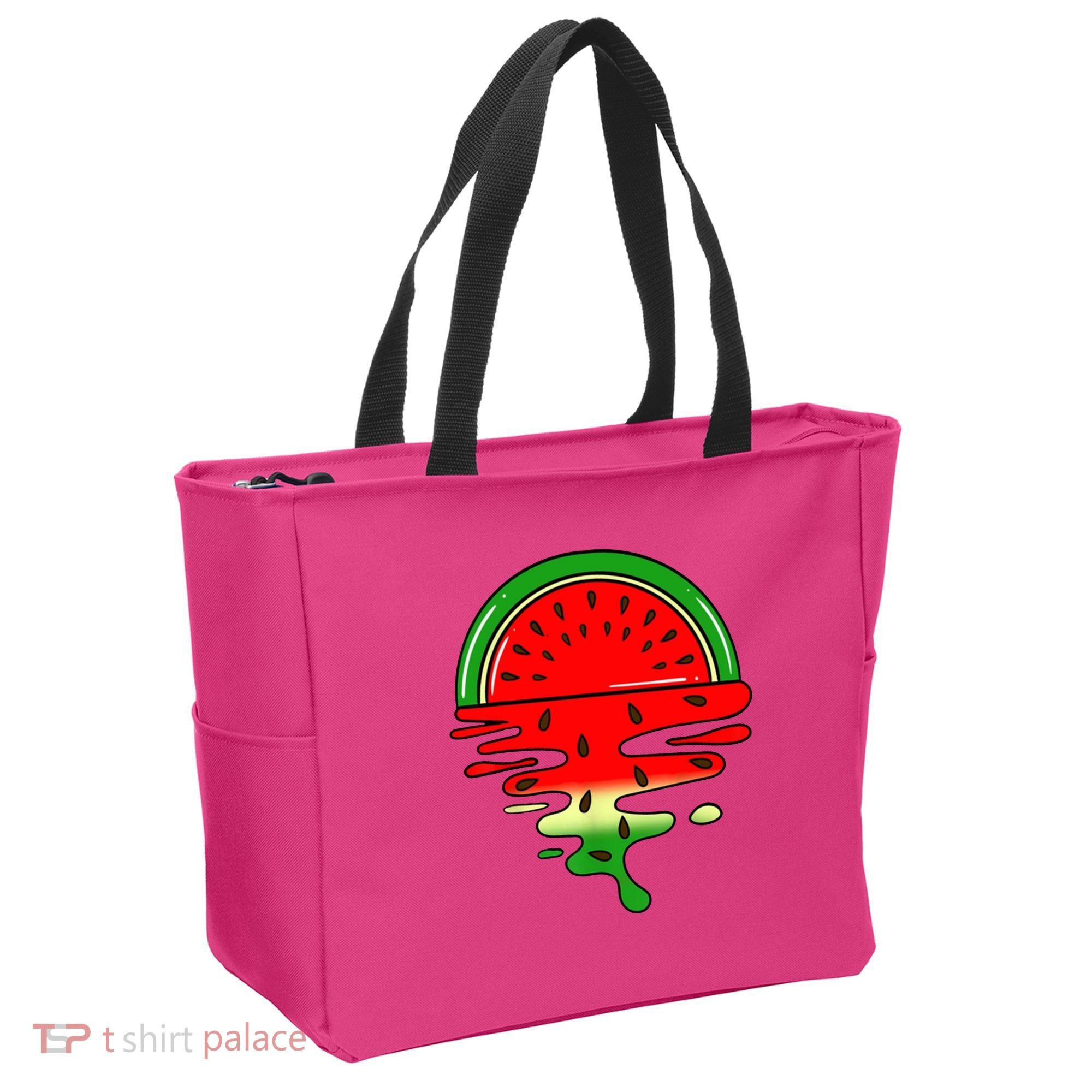 Watermelon Fruit Summer Sunset Tote Bag