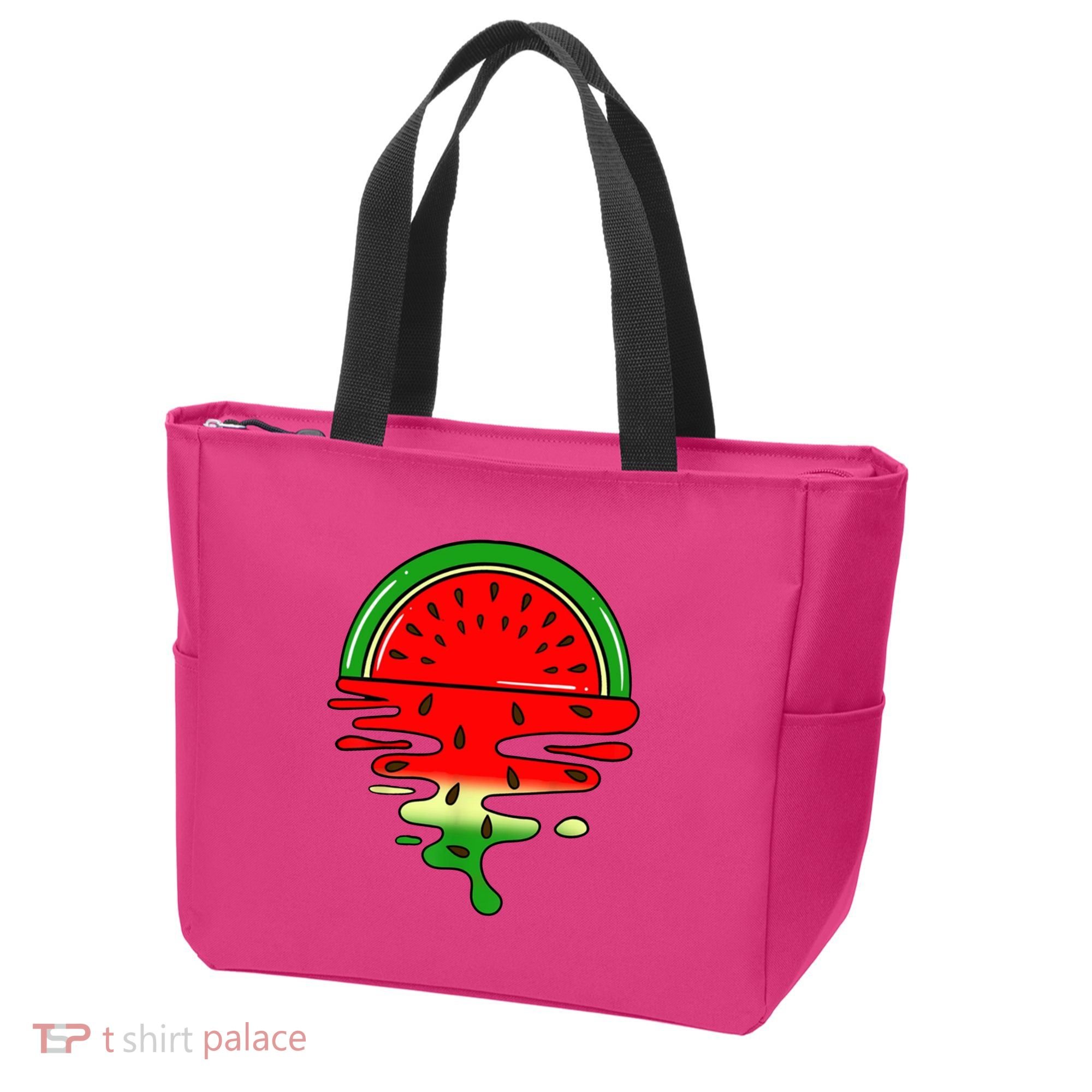 Watermelon Fruit Summer Sunset Tote Bag