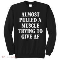 Workout Funny Saying Gym Quote Sarcastic Exercise Fitness Sweatshirt thumb 0