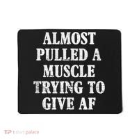 Workout Funny Saying Gym Quote Sarcastic Exercise Fitness Mousepad thumb 0