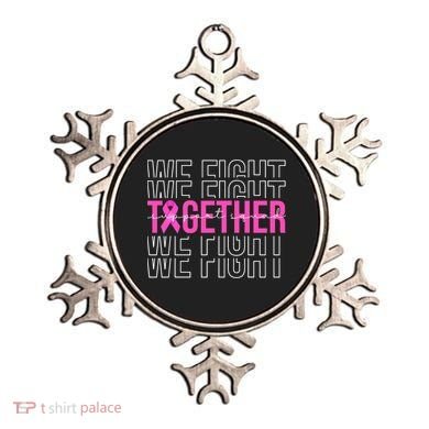 We Fight Together Breast Cancer Awareness Support Squad Ornament