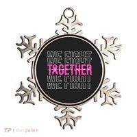 We Fight Together Breast Cancer Awareness Support Squad Ornament thumb 0