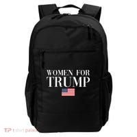 Women For Trump American Flag Backpack thumb 0