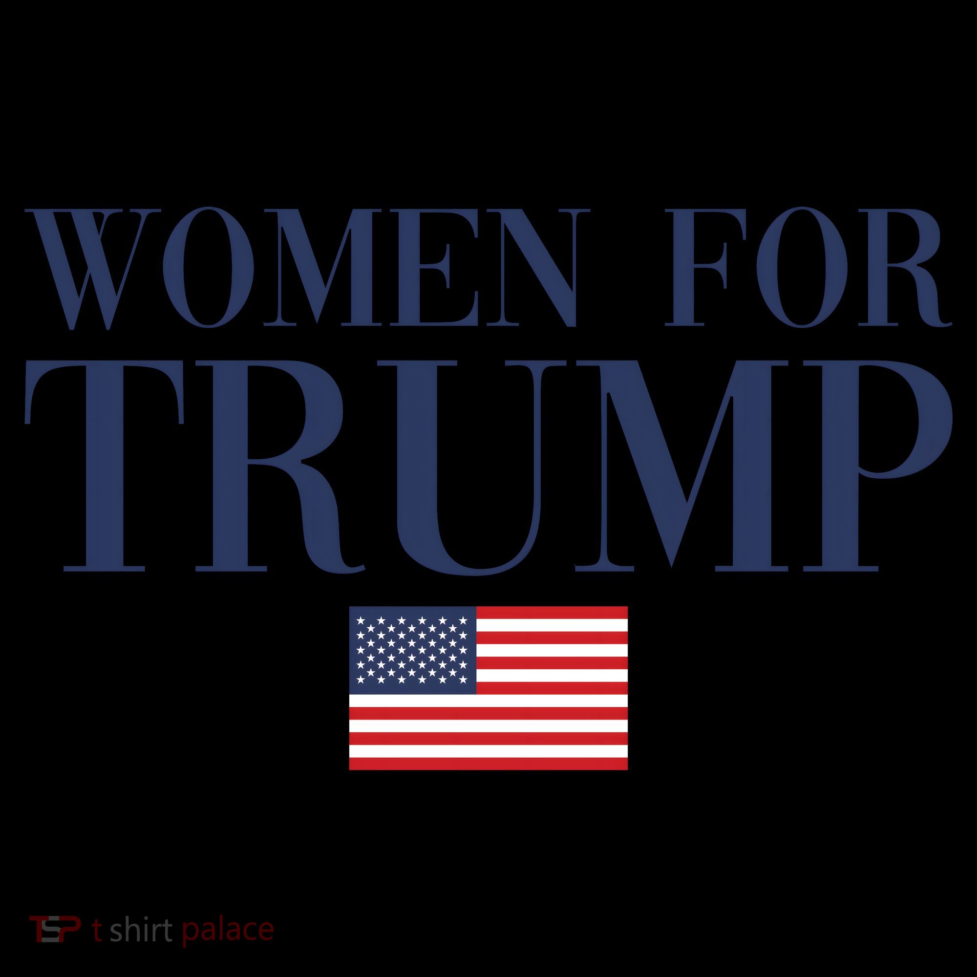Women For Trump American Flag Coffee Mug