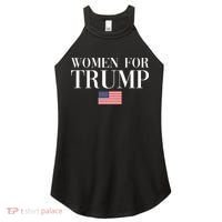 Women For Trump American Flag Women's Perfect Tri Rocker Tank thumb 0