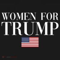 Women For Trump American Flag Women's Perfect Tri Rocker Tank thumb 4