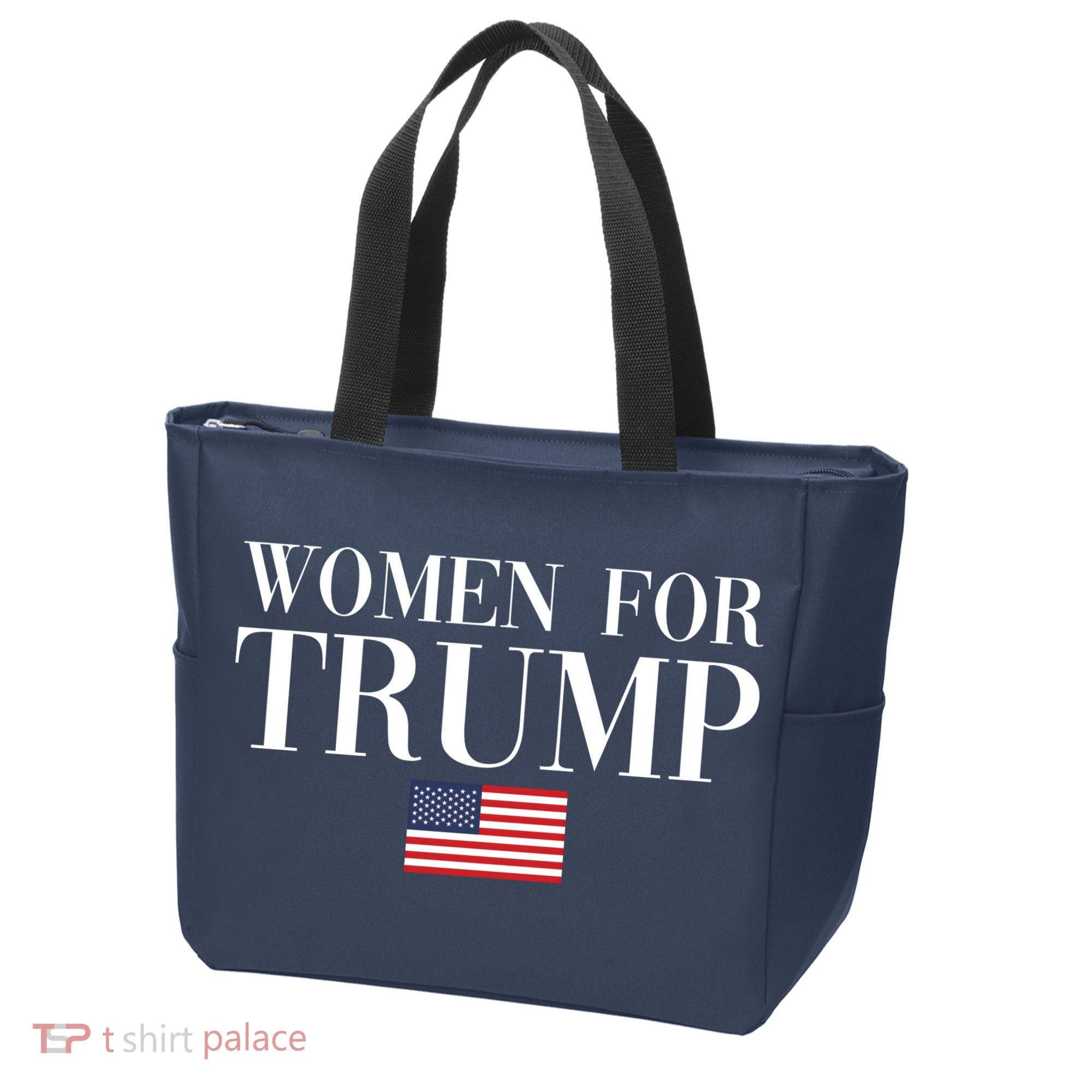 Women For Trump American Flag Tote Bag