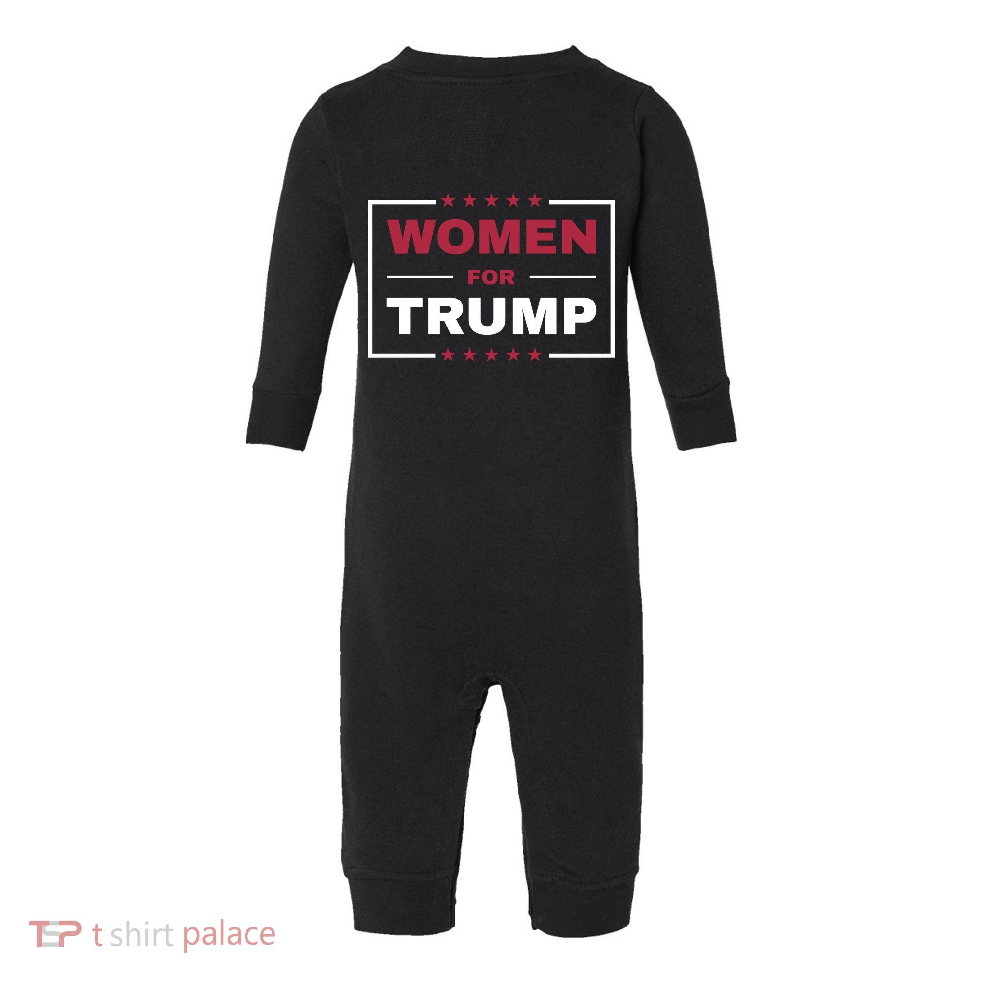 Women For Trump Infant Fleece One Piece