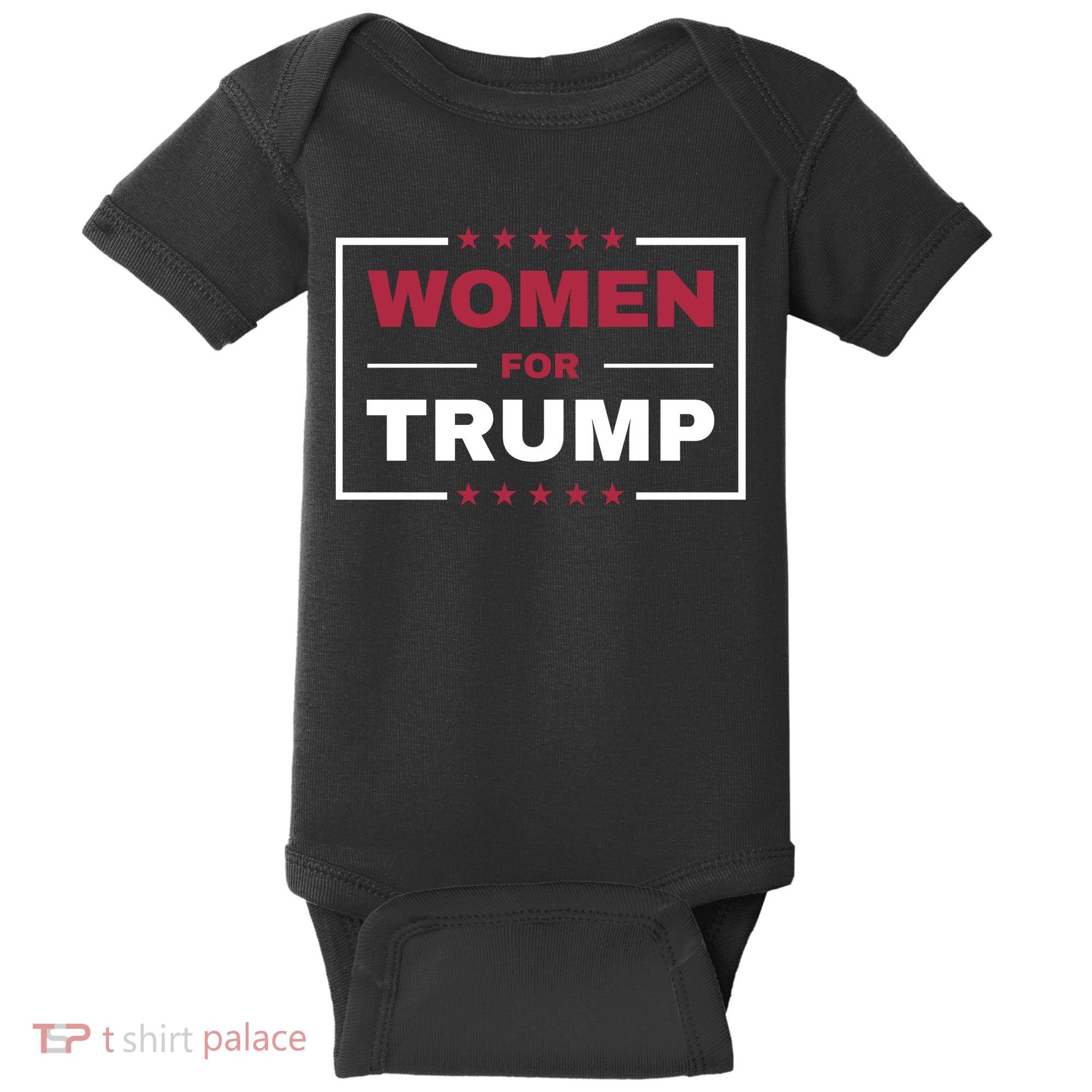 Women For Trump Baby Bodysuit