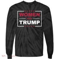 Women For Trump Tie-Dye Long Sleeve Shirt thumb 0
