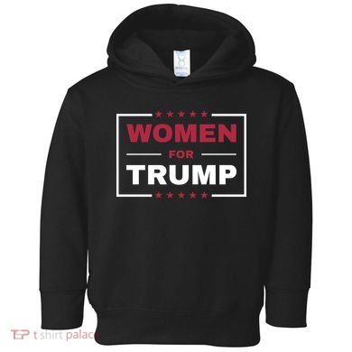 Women For Trump Toddler Hoodie