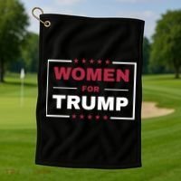 Women For Trump Golf Towel thumb 1
