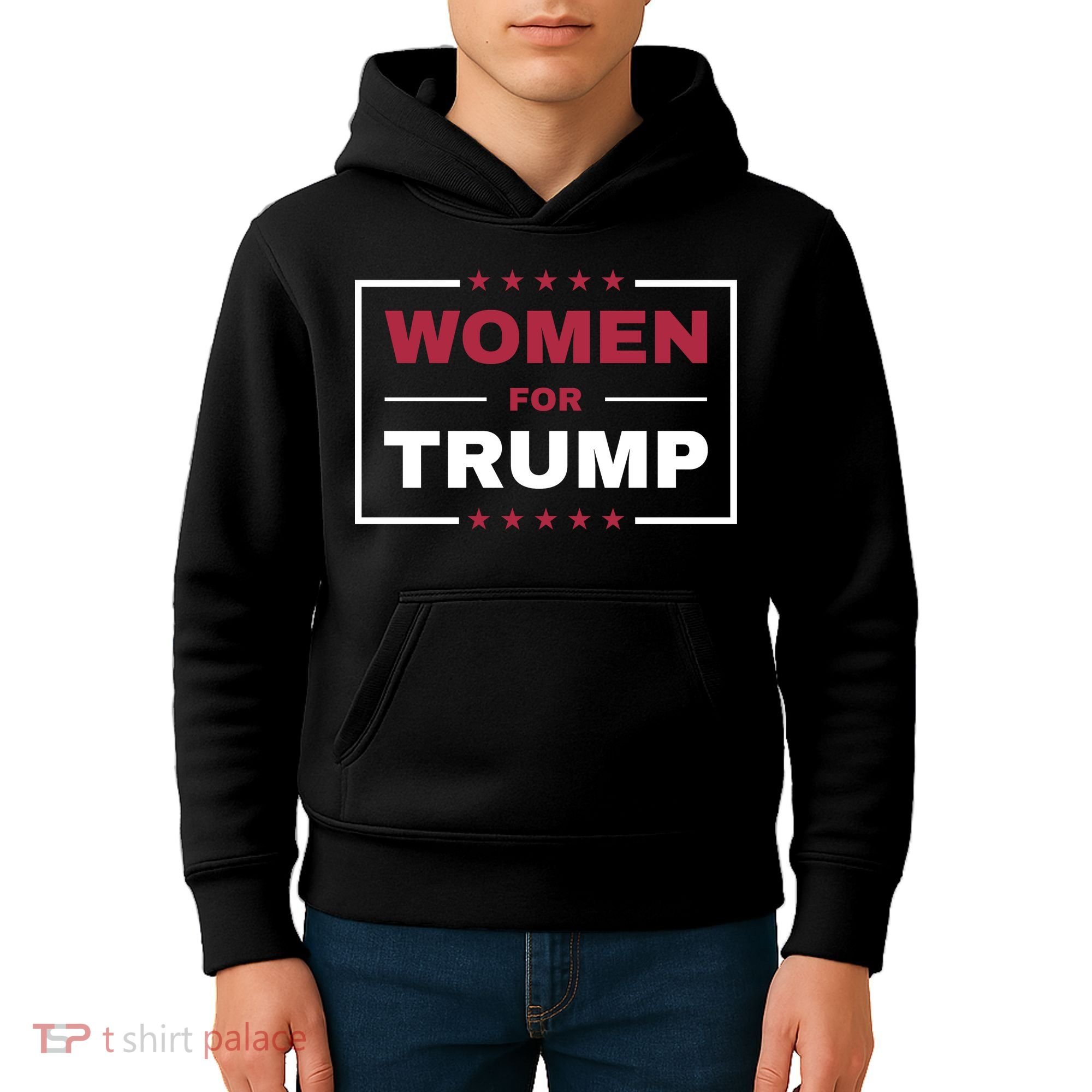 Women For Trump Kids Hoodie
