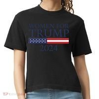 Women For Trump 2024 Comfort Colors Boxy T-Shirt thumb 0