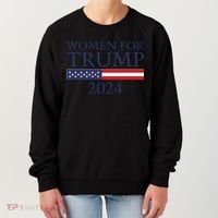 Women For Trump 2024 Women's Sweatshirt thumb 0