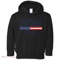 Women For Trump 2024 Toddler Hoodie thumb 0