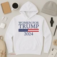 Women For Trump 2024 Hoodie thumb 3