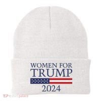 Women For Trump 2024 Beanie thumb 0