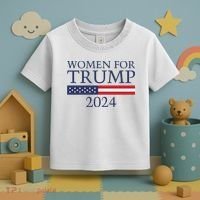 Women For Trump 2024 Toddler T-Shirt thumb 3