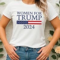 Women For Trump 2024 Women's T-Shirt thumb 2