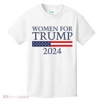 Women For Trump 2024 Kids T-Shirt thumb 0