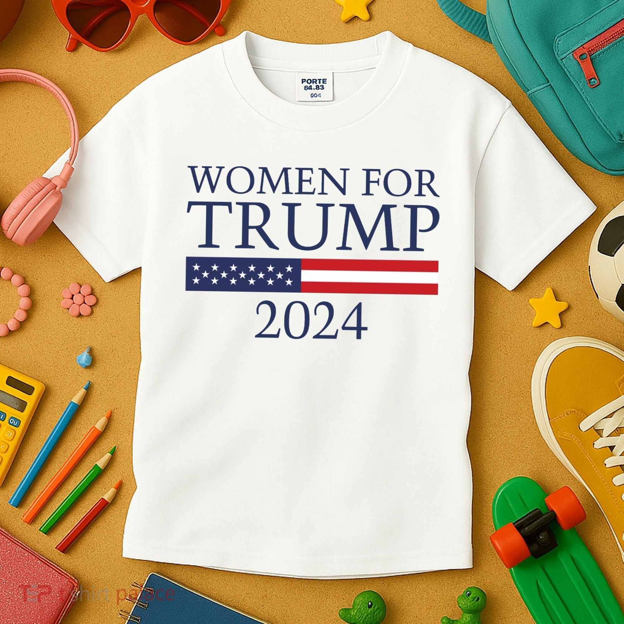 Women For Trump 2024 Kids T-Shirt