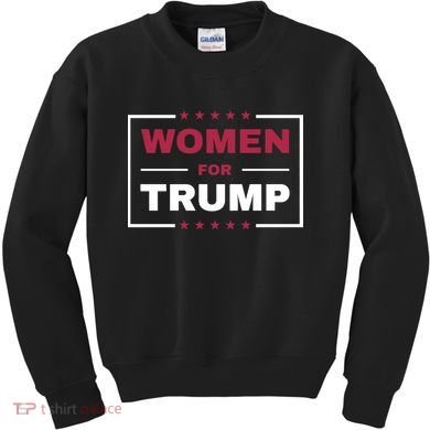 Women For Trump Kids Sweatshirt