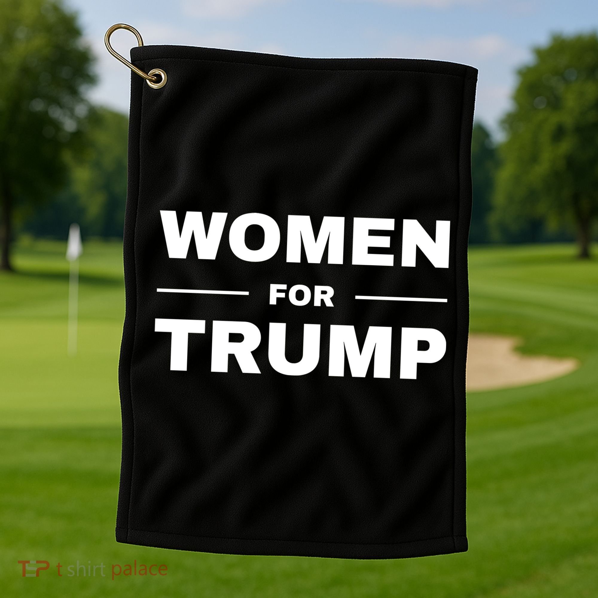 Women For Trump Golf Towel