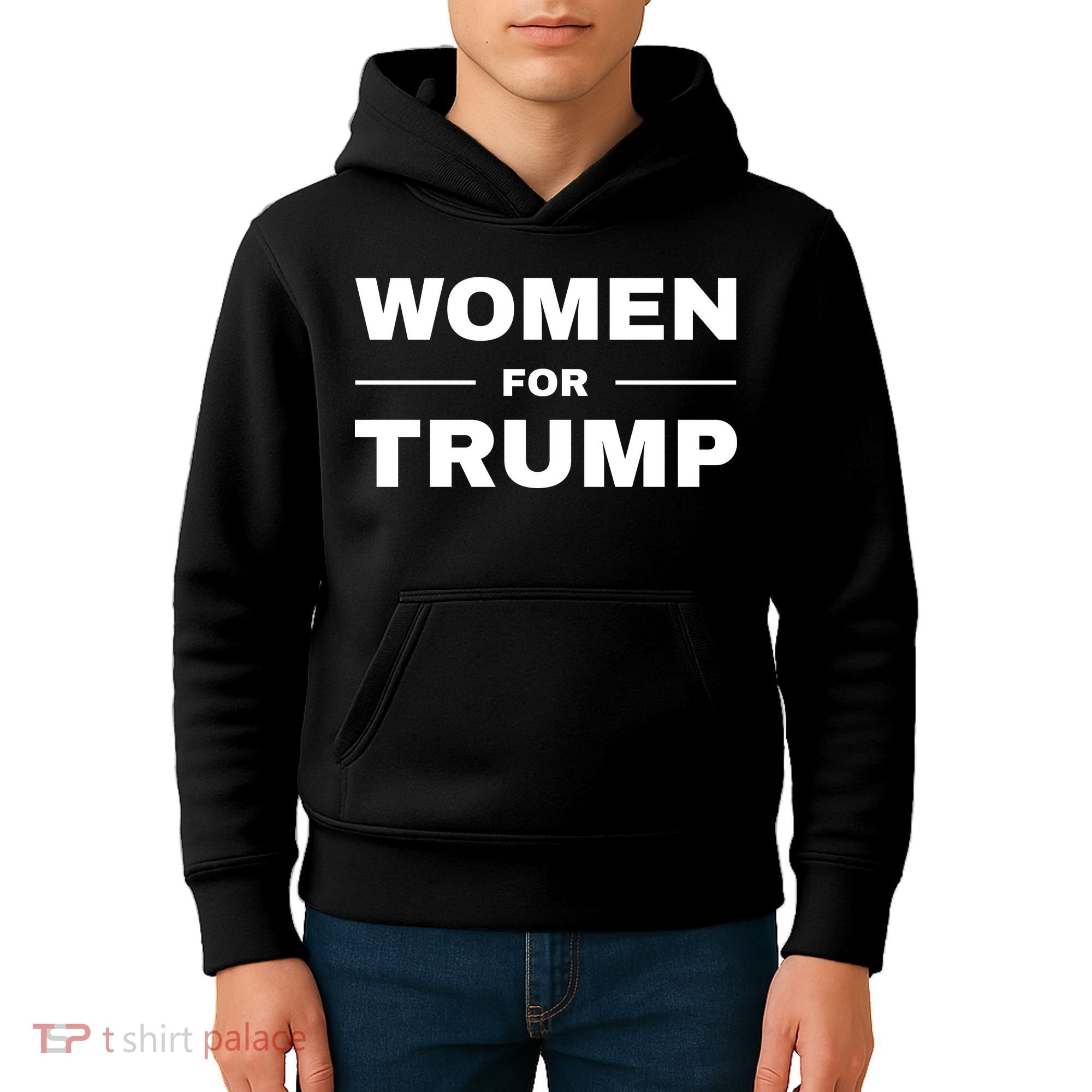 Women For Trump Kids Hoodie